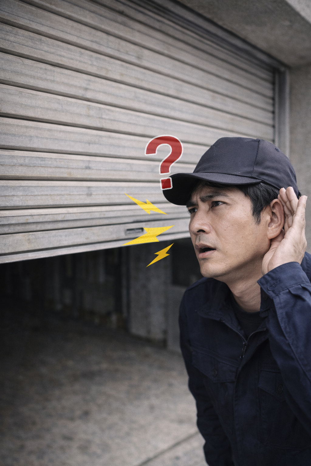 シャッターから異音がする原因