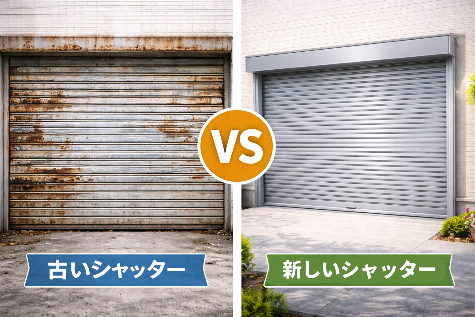 シャッターの耐用年数は何年？
