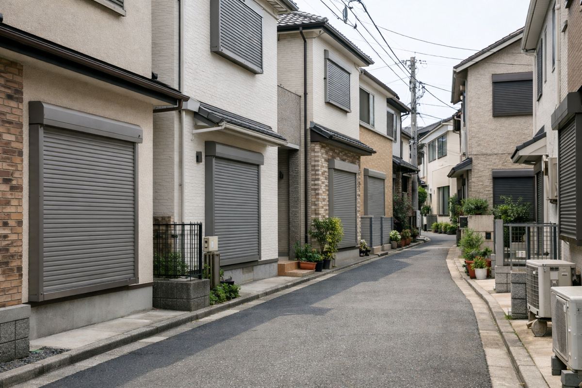住宅火災でシャッターの果たす役割
