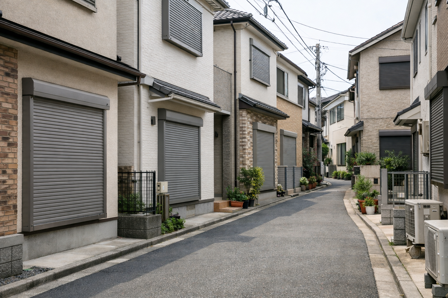 住宅火災でシャッターの果たす役割