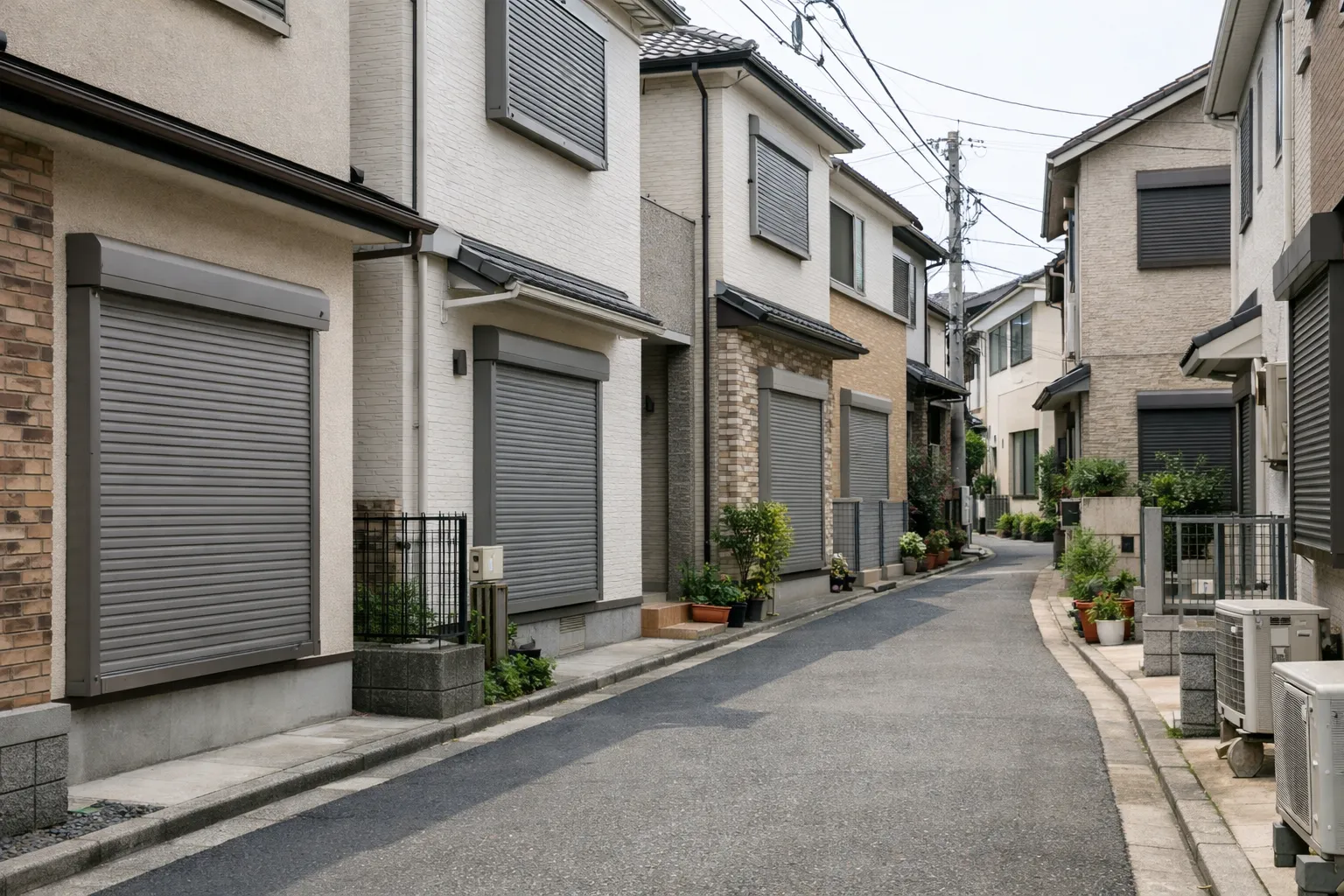 住宅火災でシャッターの果たす役割