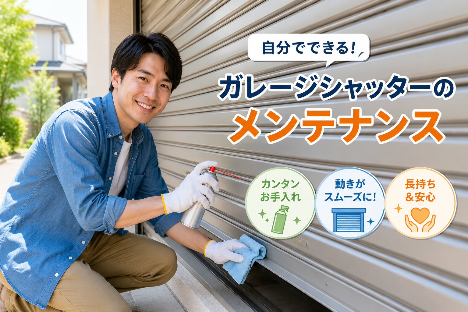 シャッターの寿命を延ばす日常メンテナンス