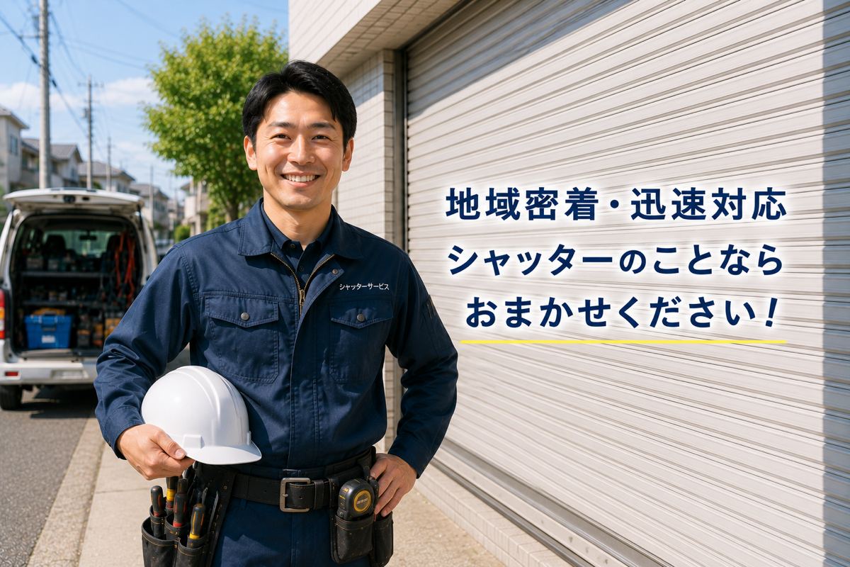 埼玉県のシャッター修理業者の選び方
